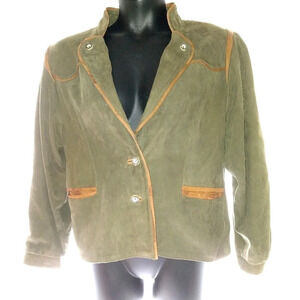 Gorgeous Vintage Italian Handmade Leather Jacket ❤️